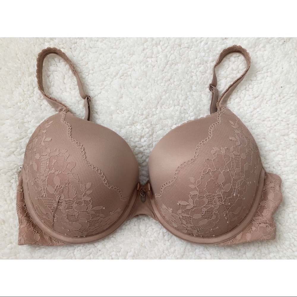 Victoria Secret Body by VS 34DD Nude Lace